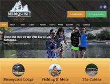 Tablet Screenshot of memquisitlodge.net